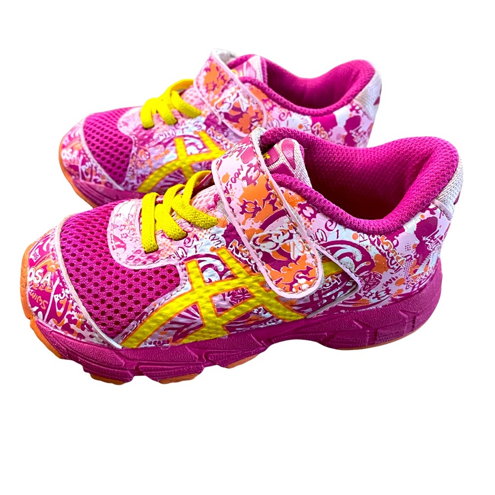 ASICS Girls Pink Shoes Size K7